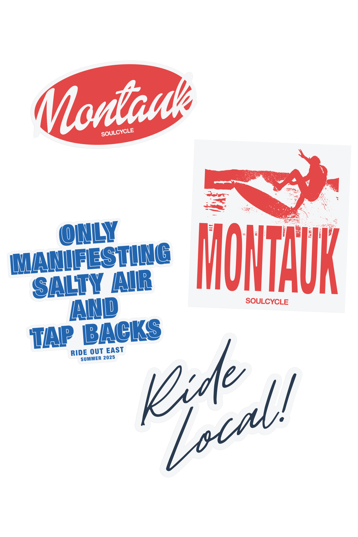 Montauk Sticker Set