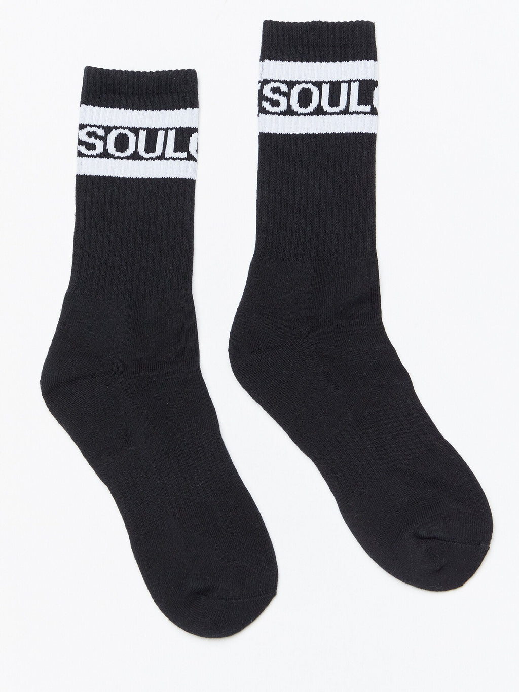 BLACK CORE CALF SOCK