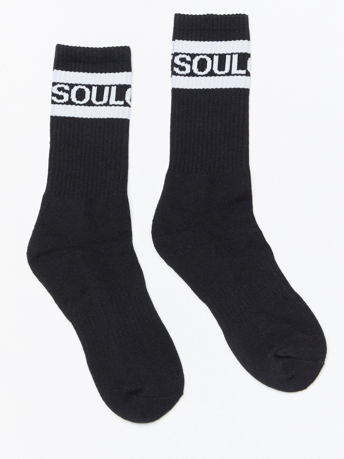BLACK CORE CALF SOCK