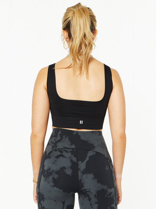 BALANCE SEAMLESS BRA BLACK